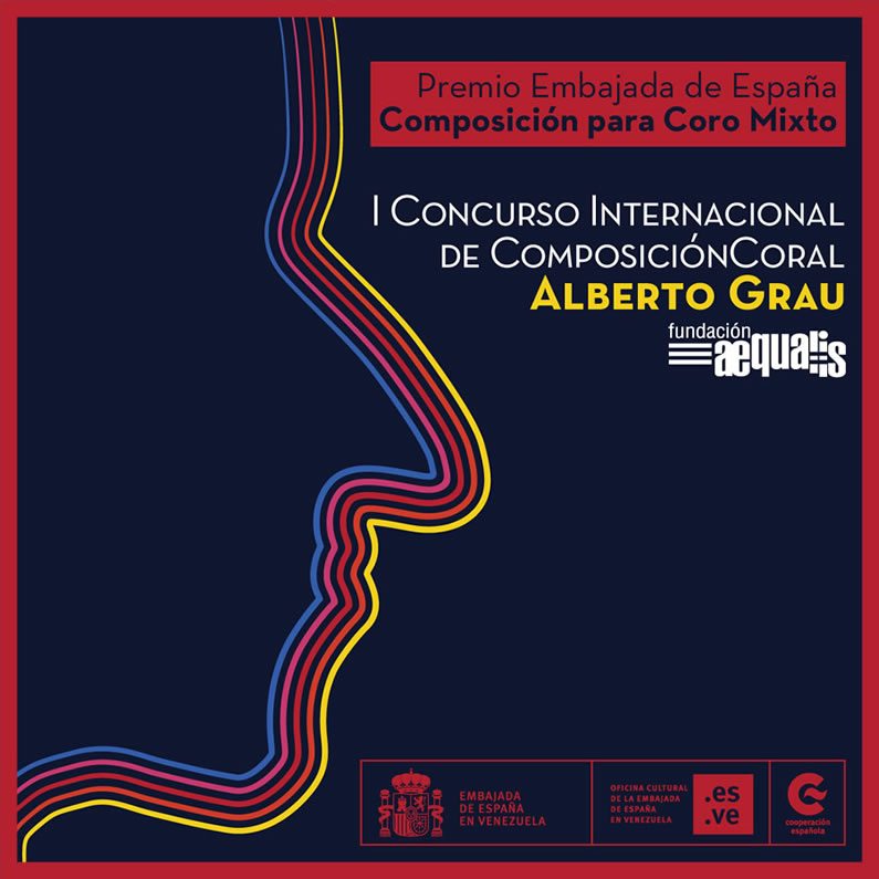Premio Embajada de España será otorgado a la mejor Obra Coral para Coro Mixto en el I Concurso Internacional de Composición Coral “Alberto Grau”